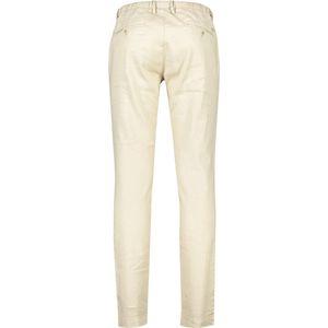 Alberto - Chino Broek - Beige - Katoen/Linnen Mix