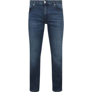 Alberto Slim Dual Flex Denim Dunkelblau - Größe W 34 - L 32