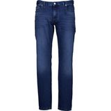 Alberto - 4237 1973 Slim Jeans - Blauw - Katoen
