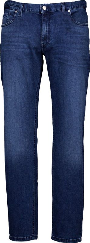Alberto - 4237 1973 Slim Jeans - Blauw - Katoen