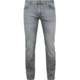 Alberto Dual FX Denim Jeans grijs, Effen