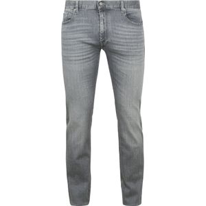 Alberto Dual FX Denim Jeans grijs, Effen
