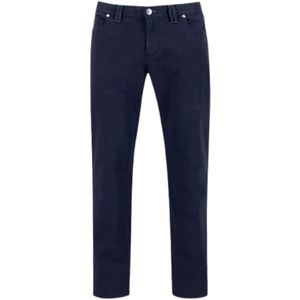 Alberto - Pipe Jeans - Chino Broek - Blauw - W38 L32