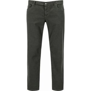 Alberto - 5-Pocket - Heren DGrijs - Katoen - 8937-1383-Pipe