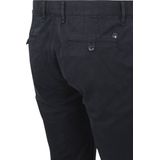 Alberto Broek donkerblauw, Effen