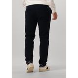 Alberto - Katoenen Broek - Donkerblauw - Slim Fit - 61% Katoen 36% Modal 3% Elastaan