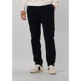 Alberto - Katoenen Broek - Donkerblauw - Slim Fit - 61% Katoen 36% Modal 3% Elastaan