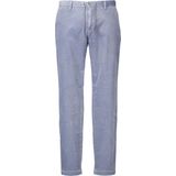 Alberto - Pantalon Chino - Blauw - Katoen