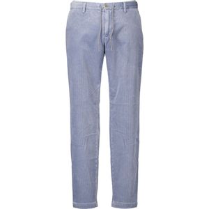 Alberto - Pantalon Chino - Blauw - Katoen