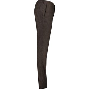 Alberto - Slim Fit Chino - Bruin - Wolmix