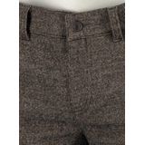 Alberto - 5-Pocket - Heren Dbruin - Polyester - 8577-1255-Pipe