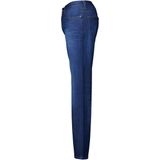 Alberto - Pipe Jeans - Blauw - Effen - Vijf-zak - Lichte Denim van Tencel