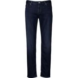 Alberto Pipe Jeans donkerblauw, Effen