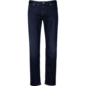 Alberto Pipe Jeans donkerblauw, Effen
