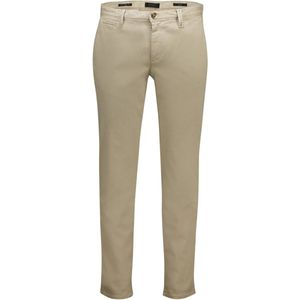 Alberto - Chino - Beige - Katoen - Slim Fit
