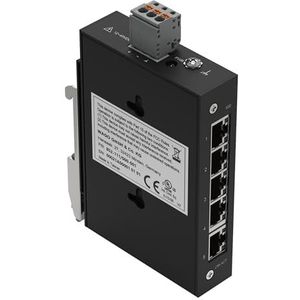 Industrial - ECO-Switch - 5 Poorten - Zwart - Ethernet