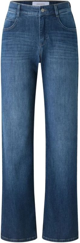 Wide leg jeans in 5-pocketmodel, model 'LIZ'
