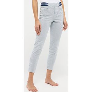 Angels - Ornella Sporty - Broek - Off White - 7/8 lengte - Krijtstrepen