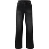 Angels - LIZ BELT 350 - Damesjeans - Anthraciet - Wijde Pijp