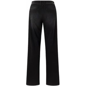 Angels - LIZ BELT 350 - Damesjeans - Anthraciet - Wijde Pijp