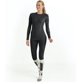 FALKE - Wool-Tech - Functioneel Shirt - Zwart - Sneldrogend Wol - Dames