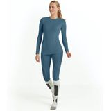 FALKE dames lange mouw shirt Wool-Tech - thermoshirt - blauw (capitain)