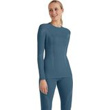 FALKE dames lange mouw shirt Wool-Tech - thermoshirt - blauw (capitain)
