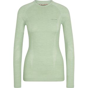 FALKE dames lange mouw shirt Wool-Tech - thermoshirt - groen (quiet green)