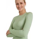 FALKE dames lange mouw shirt Wool-Tech - thermoshirt - groen (quiet green)