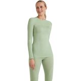 FALKE dames lange mouw shirt Wool-Tech - thermoshirt - groen (quiet green)