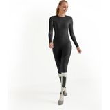 FALKE Wool-Tech Long Tights warmend, anti zweet functioneel ondergoed sportbroek dames zwart