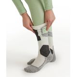 FALKE dames tights Wool-Tech - thermobroek - groen (quiet green)