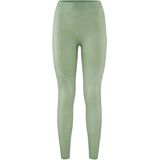 FALKE dames tights Wool-Tech - thermobroek - groen (quiet green)