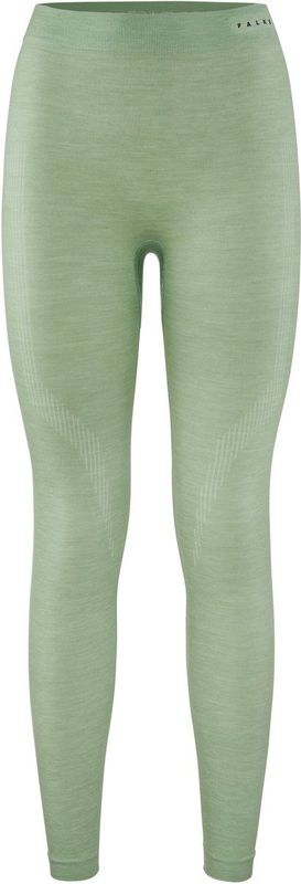 FALKE dames tights Wool-Tech - thermobroek - groen (quiet green)