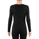 FALKE - Wool-Tech Light - Functioneel Shirt - Zwart - Lange Mouwen