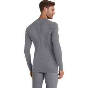 FALKE Shirt Longsleeve Wool Tech Heren 33481 3757 grey-heather