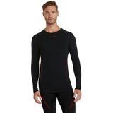 FALKE heren lange mouw shirt Warm - thermoshirt - zwart (black)
