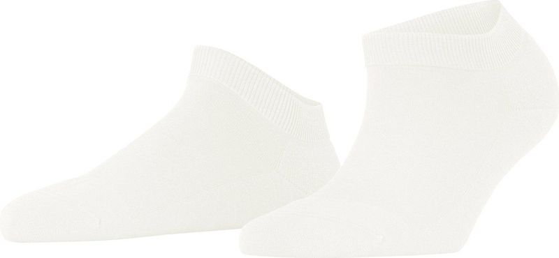FALKE - ClimaWool - Sneakersokken - Wit - Temperatuurregulerend - Vochtregulerend