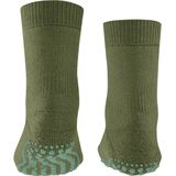 FALKE Catspads Huissokken - Groen - Katoen Wol - Noppen Op De Zool