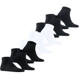 FALKE - Sneakersokken - Zwart - Katoen - Multipack