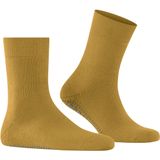 FALKE - Homepads - Heren Stopper Sokken - Geel - Wol Katoen - 1 Paar