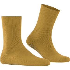 FALKE - Homepads - Heren Stopper Sokken - Geel - Wol Katoen - 1 Paar