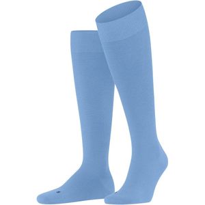 FALKE Energizing Wool Kniekousen - Blauw - Wol Katoen