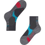 FALKE BC3 Fietssokken - Grijs - Katoen - Functioneel Materiaal
