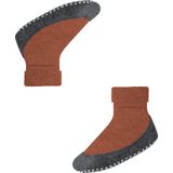 FALKE - Huissokken - Grijs - Merinowol - Antislip Noppenprint