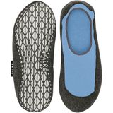 FALKE - Cosyshoe Invisible M HP - Thermosokken - Blauw - Wol met Antislip Noppen