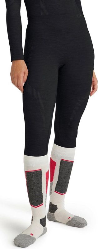 FALKE ¾ Broek Wool Tech Dames 33312 3000 black XS