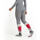 FALKE dames 3/4 tights Wool-Tech - thermobroek - grijs (grey-heather)