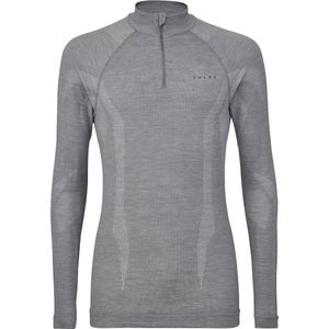 FALKE heren lange mouw shirt Wool-Tech - thermoshirt - grijs (grey-heather)