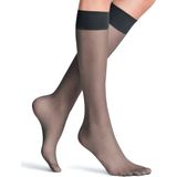 FALKE - Pantykniekousen - Transparant - Nylon - 15 denier - 1 Paar